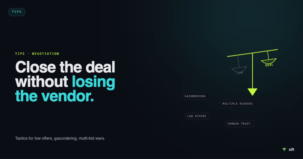 Estate Agent Negotiation Tactics: How to Handle Offers and Close More Sales