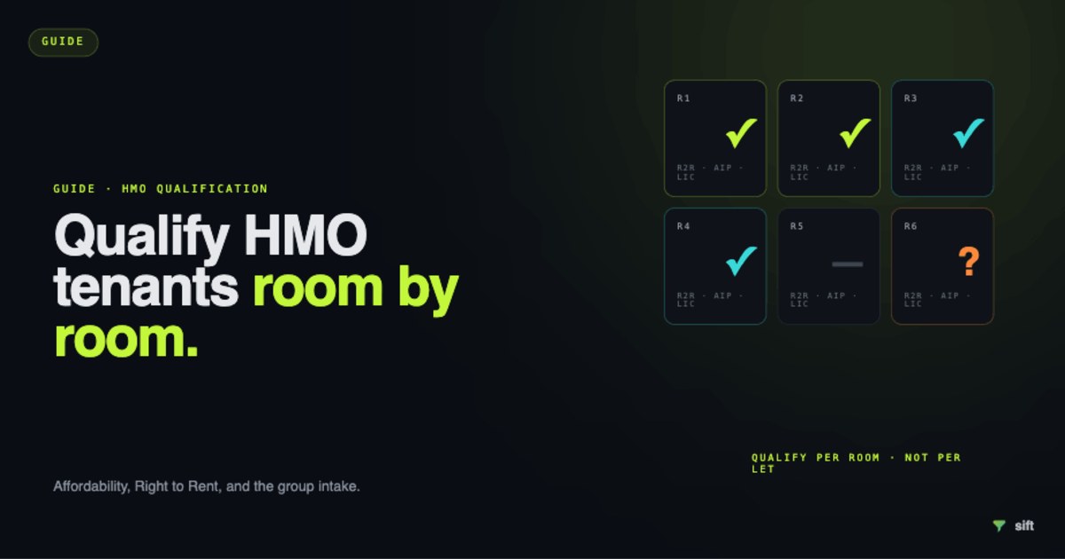 How to Qualify HMO Tenants: A UK Letting Agent's Guide